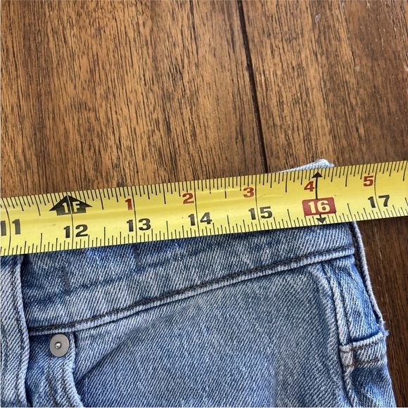 Madewell Jeans Womens Size 32 The Perfect Vintage Jean Distressed Blue - Picture 9 of 11